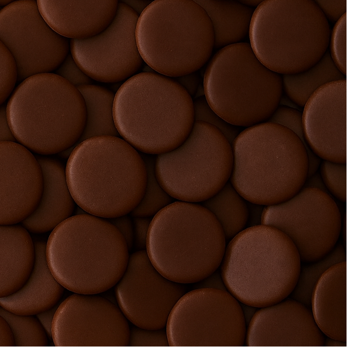 Chocolate Amargo em Moedas 56% Cacau Fluido Ecuador - 2,5Kg - Republica Del Cacao