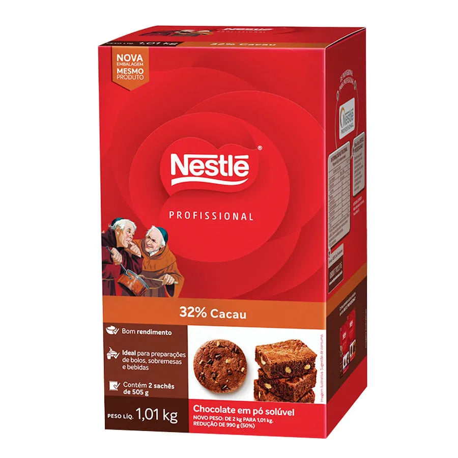 Chocolate em Pó Solúvel 32% - 1,01kg - Nestlé