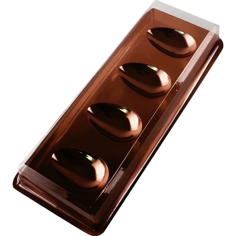 Caixa Kit Degustação Mini Ovos 50g - Caramelo (10 un) - BWB
