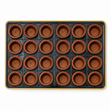 Base de Torta Sabor Chocolate Circular - 40mm - Art Tart