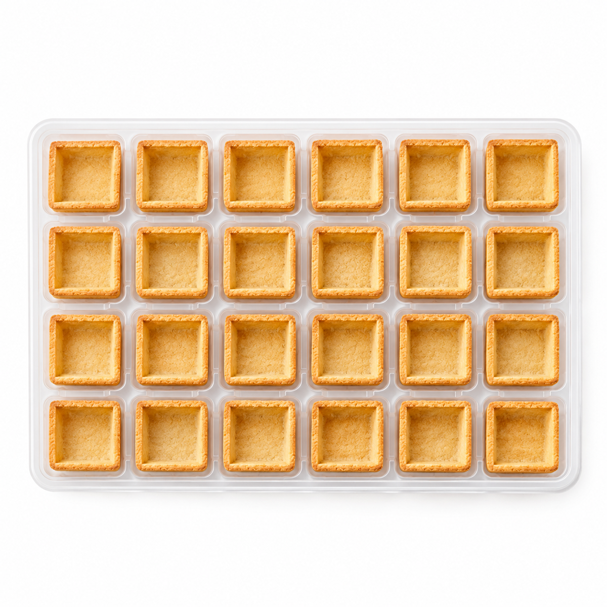 Base para Torta Salgada Gourmet Quadrada - 3,5x3,5cm - Art Tart