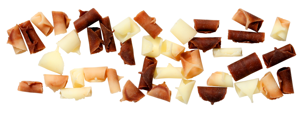 Blossoms de Chocolate Mesclado 'Marbled Blossoms' 1Kg - Callebaut