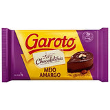 Chocolate Meio Amargo Barra - 1kg - Garoto
