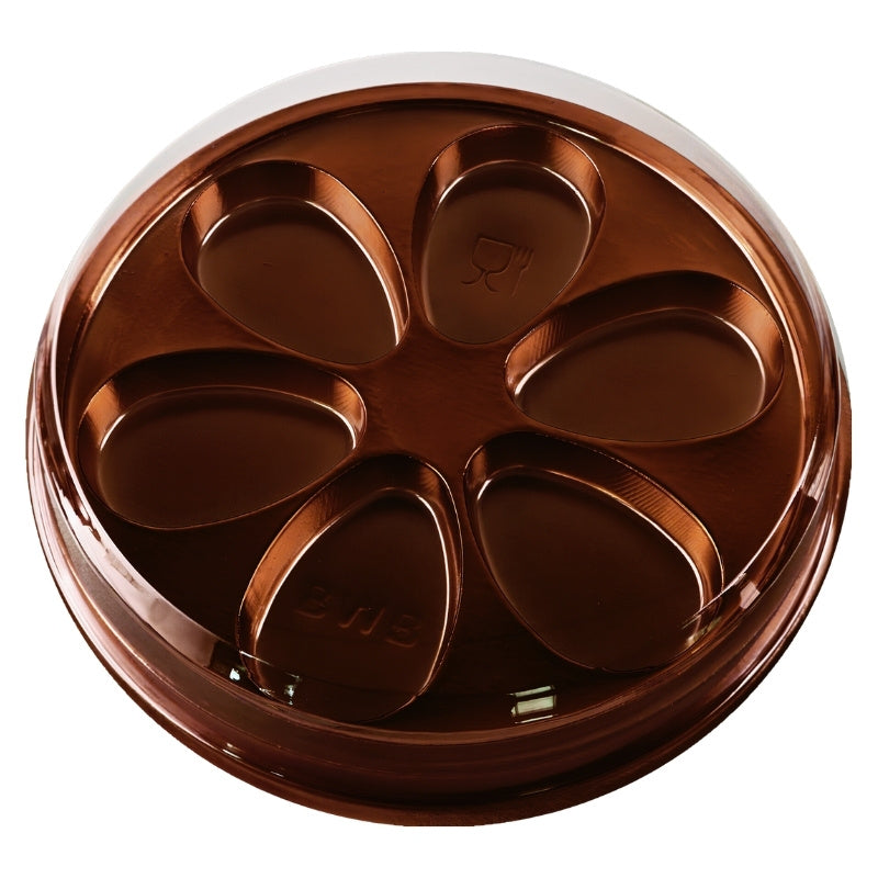 Caixa para Bombons Gourmet - Caramelo (10 un) - BWB