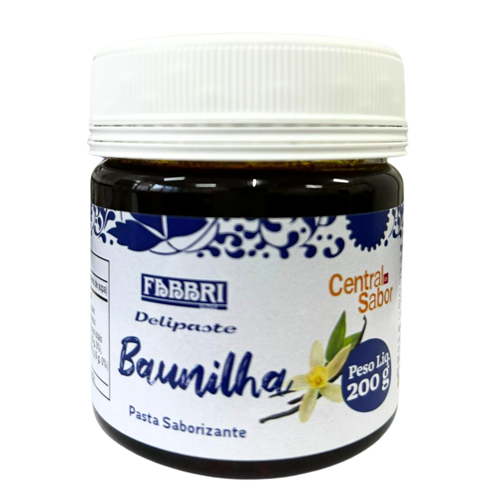 Pasta Saborizante Delipaste Sabor Baunilha - 200g - Fabbri + Central do Sabor