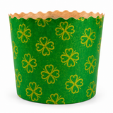 Forma de Panetone Verde - 500g - 10un - Ultrafest