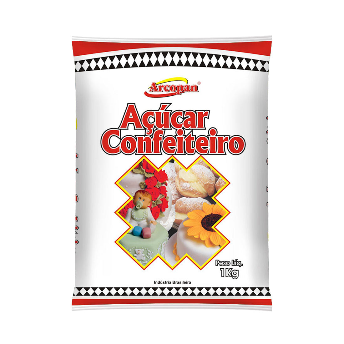 Açúcar Confeiteiro - 1Kg - Arcolor