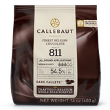 Chocolate Amargo 54,5% Callets 811 - 400g - Callebaut