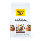 Flakes de Chocolate Amargo - Confeito Large/Grande - 1kg - Mona Lisa Callebaut