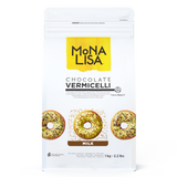 Granulado Vermicelli de Chocolate ao Leite - 1Kg - Mona Lisa