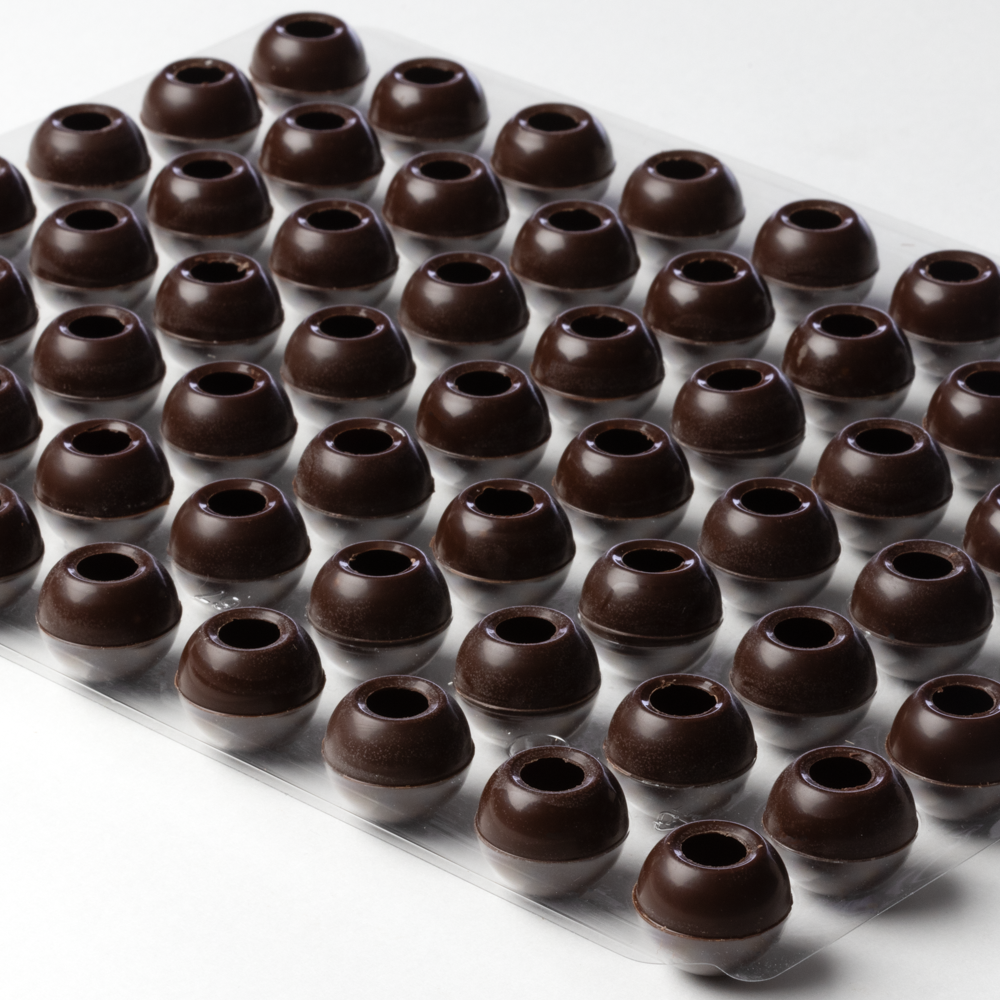 Trufas Ocas de Chocolate Amargo - 504 Peças - Mona Lisa