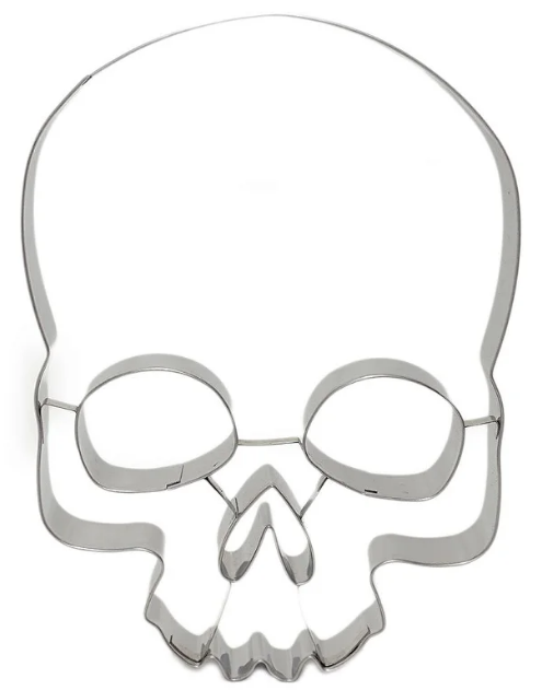 Cortador Inox Caveira - Prime Chef