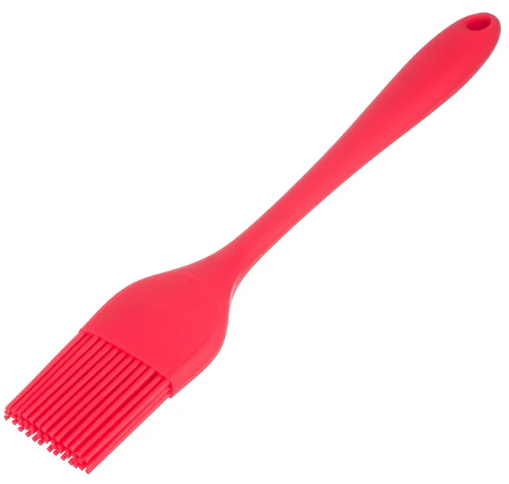 Pincel de Silicone Vermelho 28cm - Weck