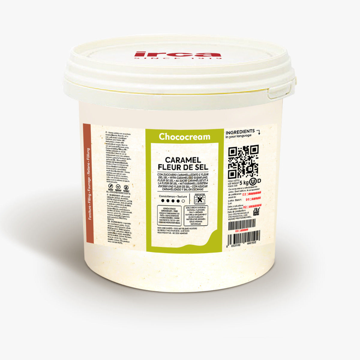 Recheio Caramelo Chococream Caramel Fleur de Sel - 5kg - Irca