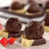 Confeito de Chocolate Meio Amargo Granulé - 130g - Melken