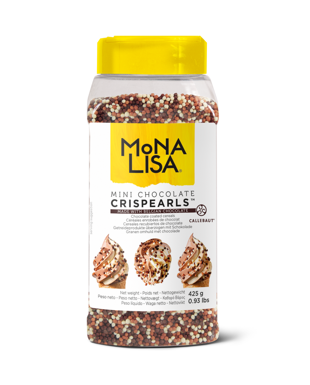 Mini Crispearls™ de Chocolate 425g - Mona Lisa