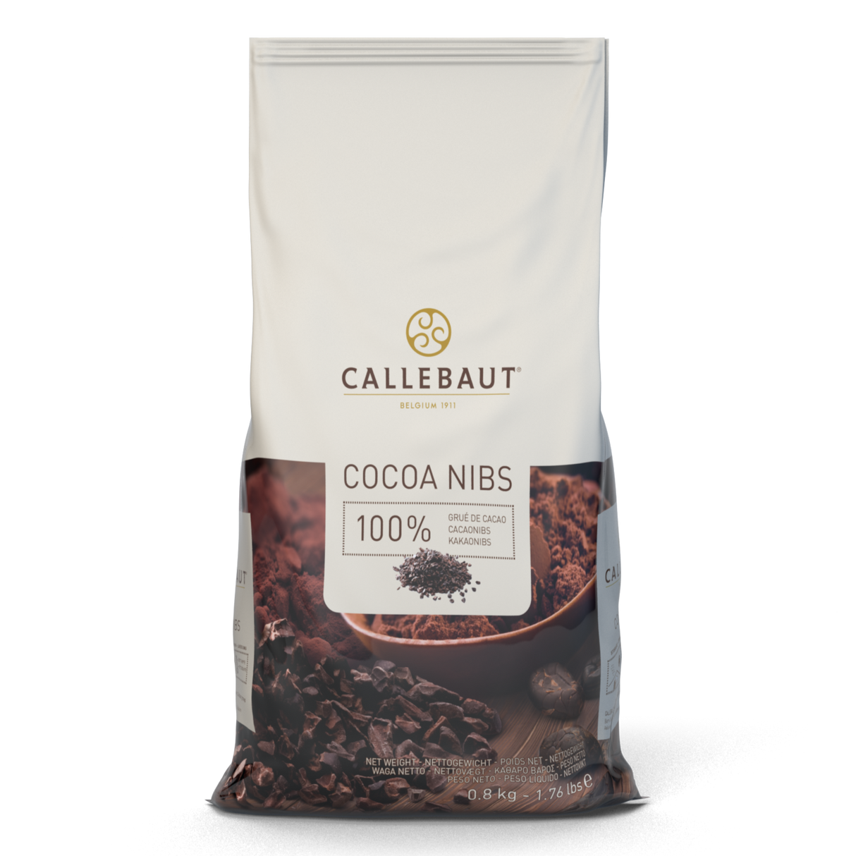 Nibs de Cacau 100% - 800g - Callebaut