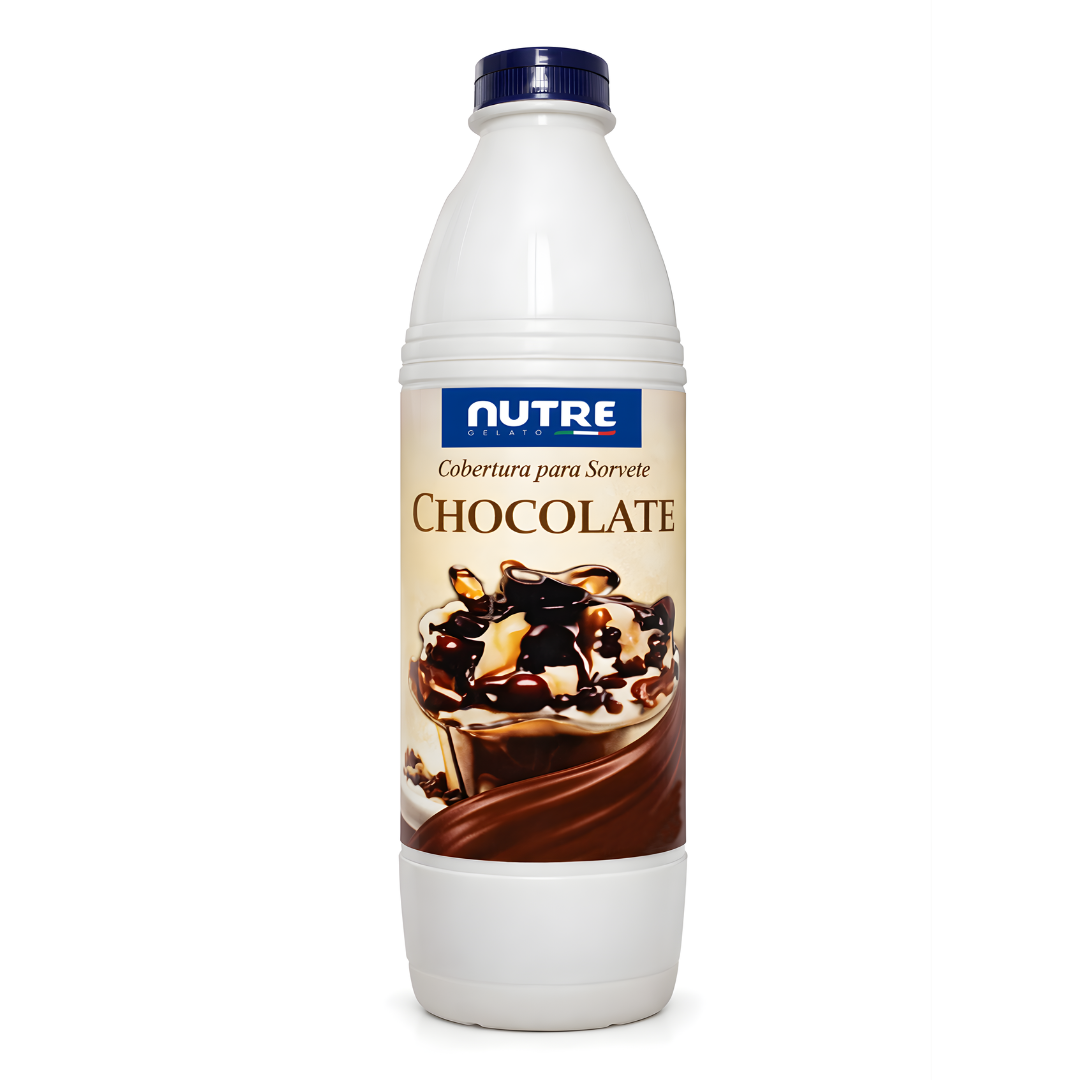 Cobertura de Chocolate 1,3Kg - Nutre Gelato