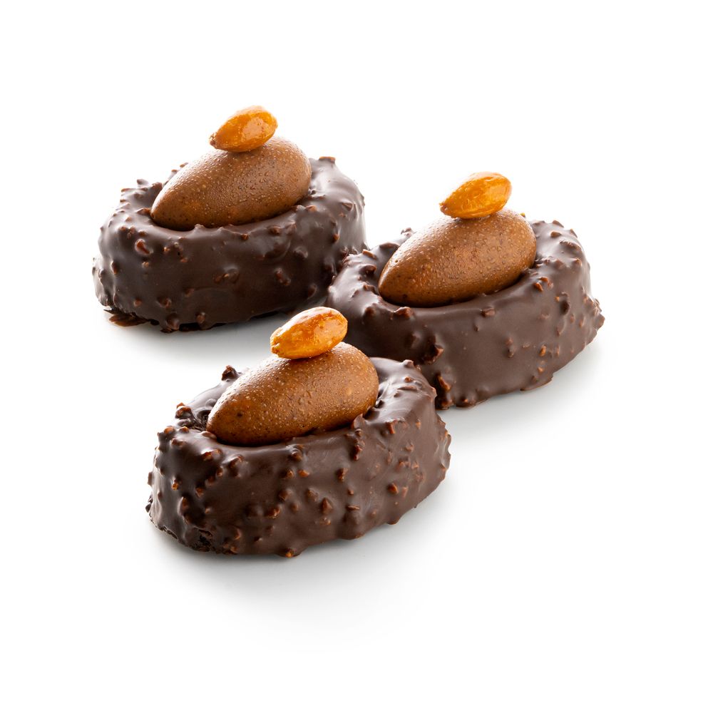 Recheio Patê à Glacer Brune Meio Amargo - 5kg - Cacao Barry