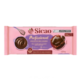 Chocolate Meio Amargo Profissional - Barra 1,01 Kg - Sicao
