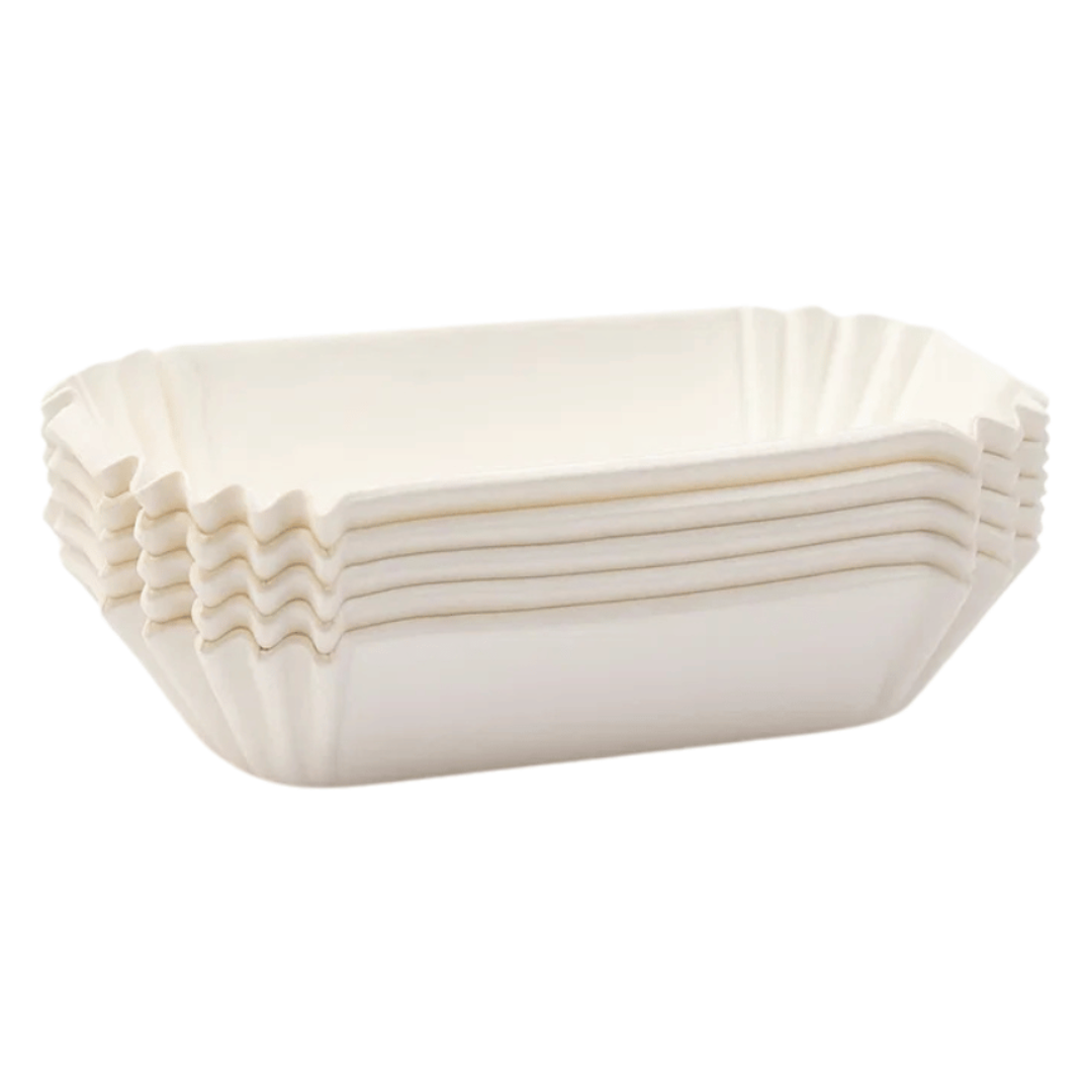 Forma Retangular Branca 8x3x2,4 cm c/ 64 unidades - Ultrafest