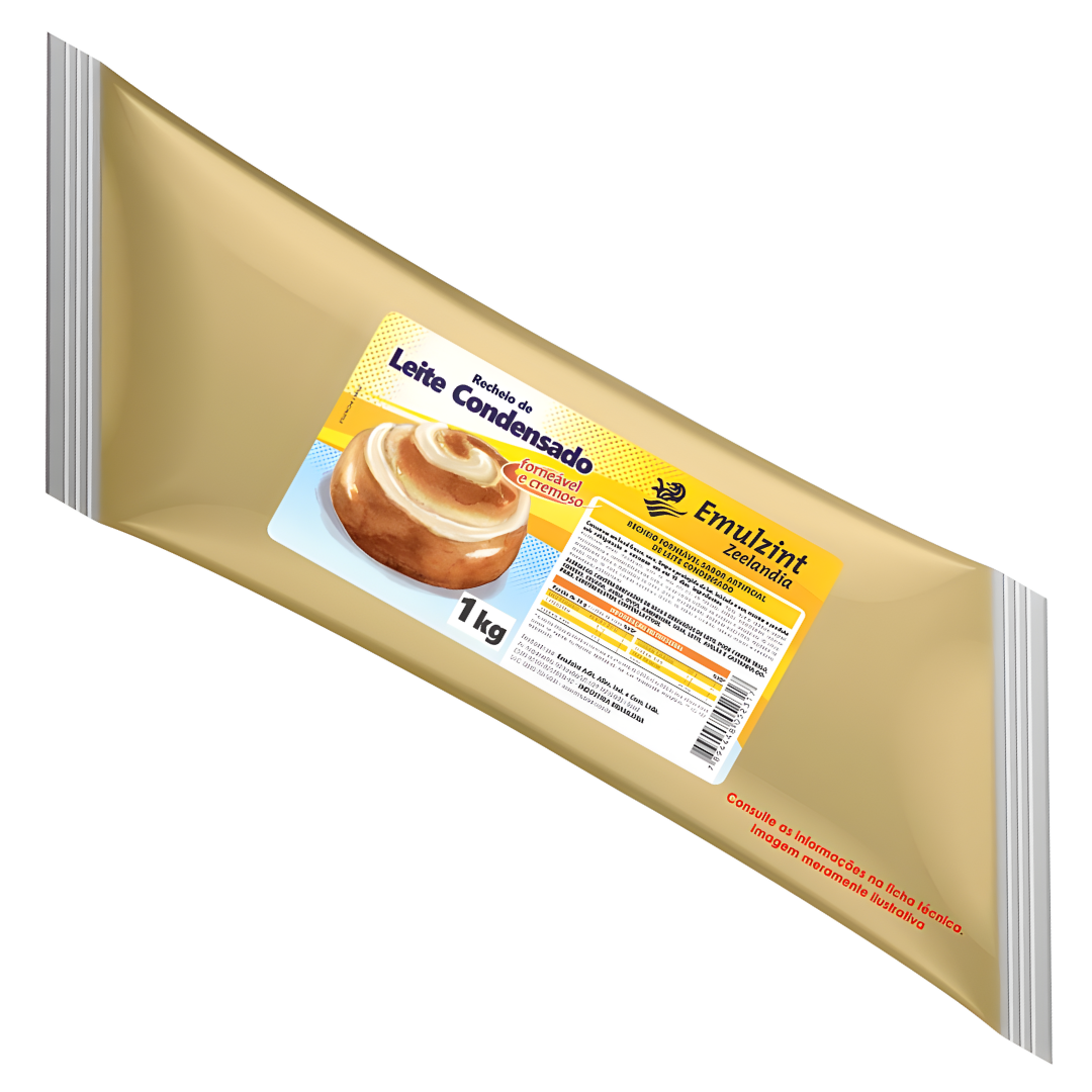 Recheio Leite Condensado 1Kg - Emulzint Zeelândia