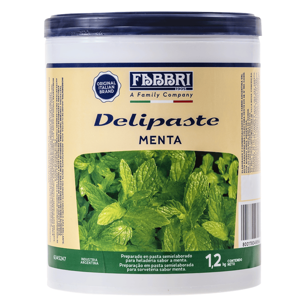 Pasta de Menta 1,2Kg - Fabbri