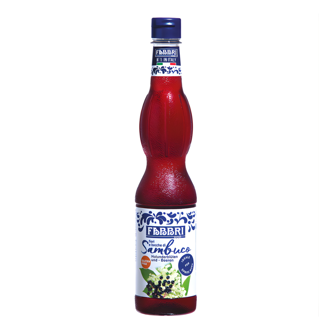 Xarope de Flor e Baga de Sabugueiro 560ml - Fabbri
