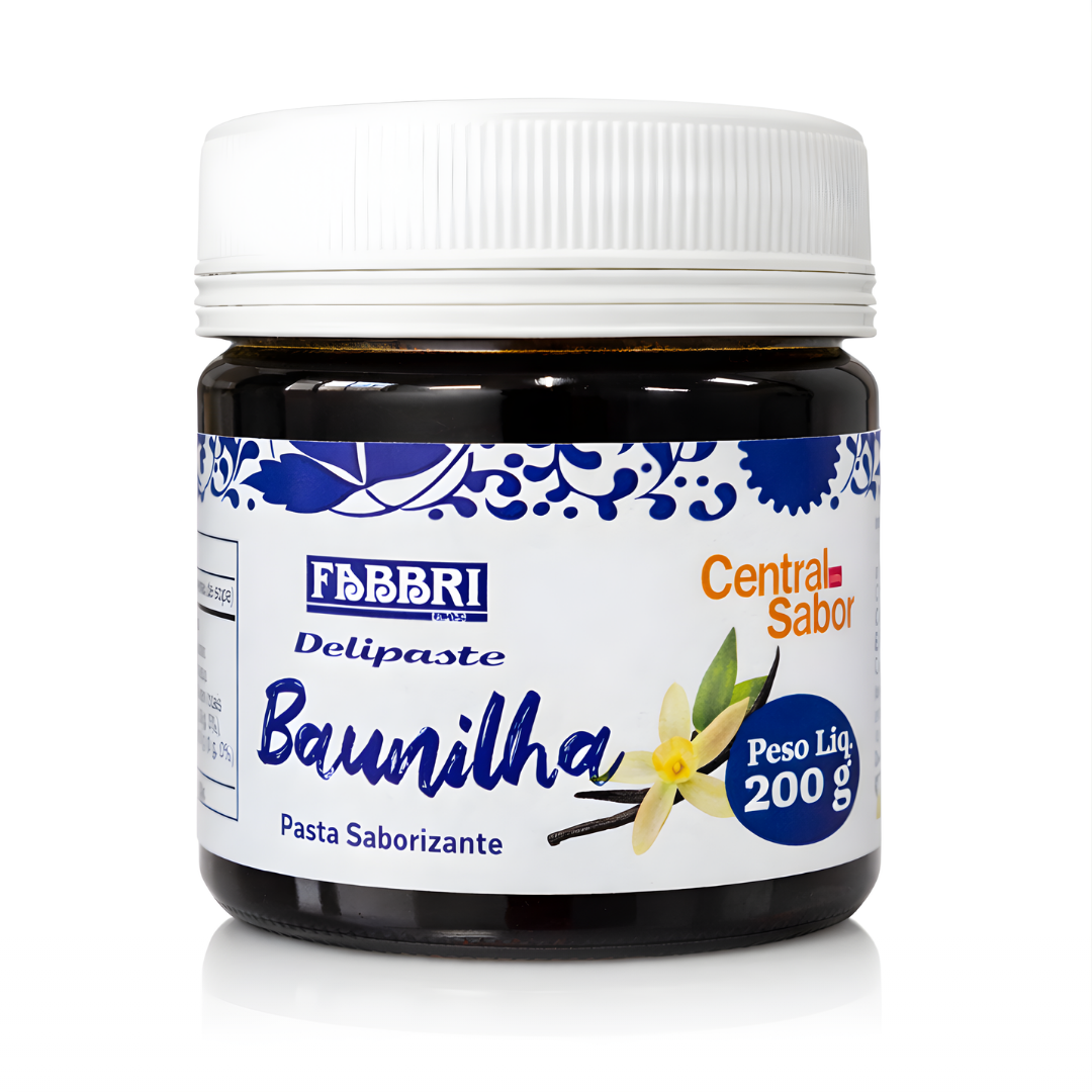 Pasta Saborizante Delipaste Sabor Baunilha - 200g - Fabbri + Central do Sabor