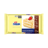 Chocolate Galak Branco Barra 2,1kg - Nestlé