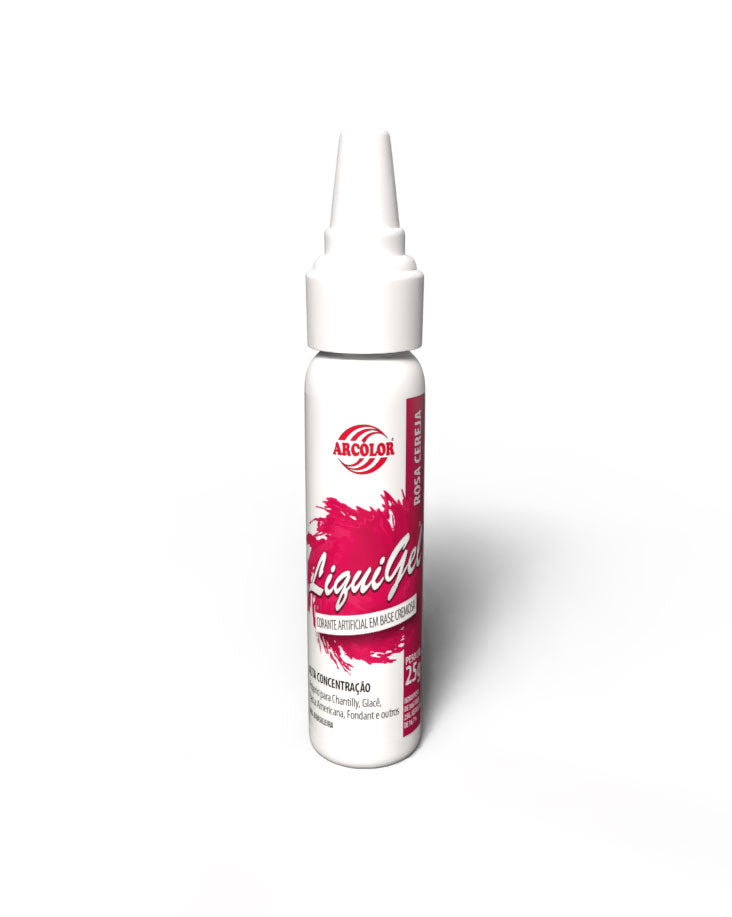 Corante Liquigel Rosa Cereja 25g - Arcolor