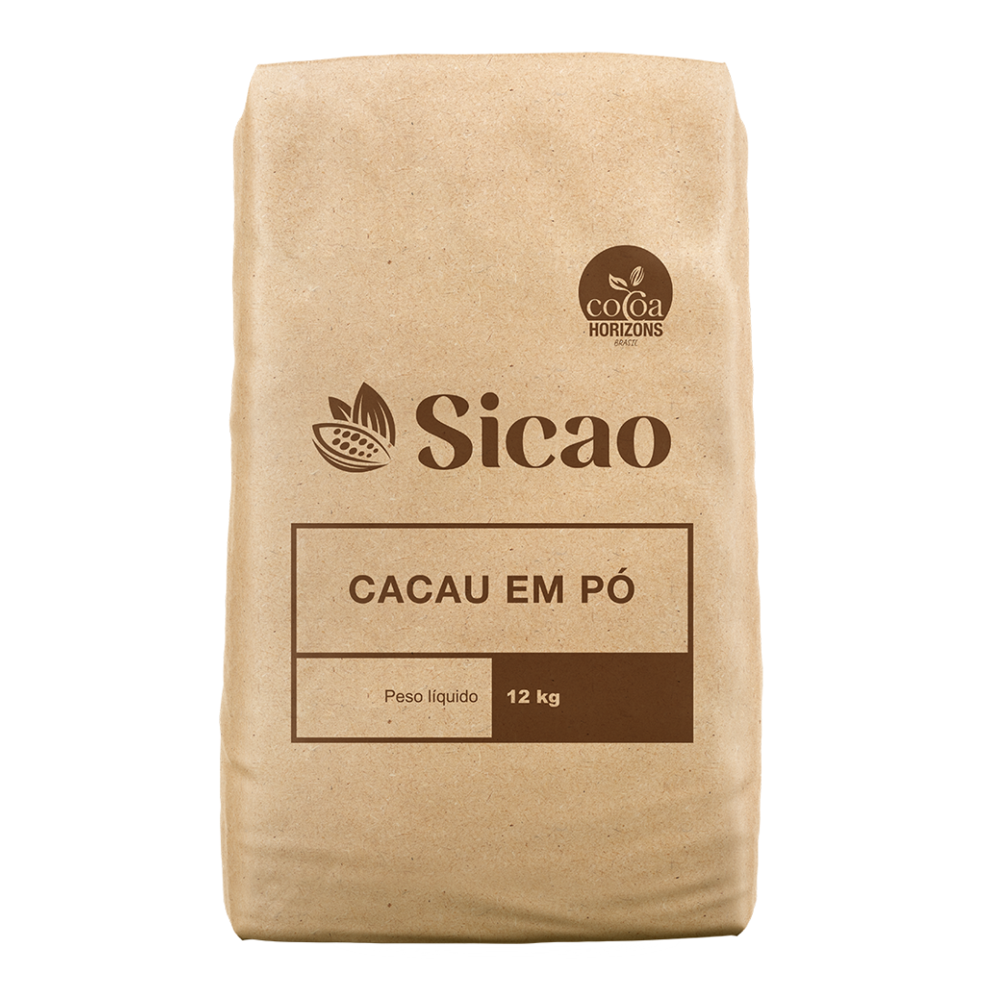 Cacau em pó Profissional 100% 12kg - Sicao