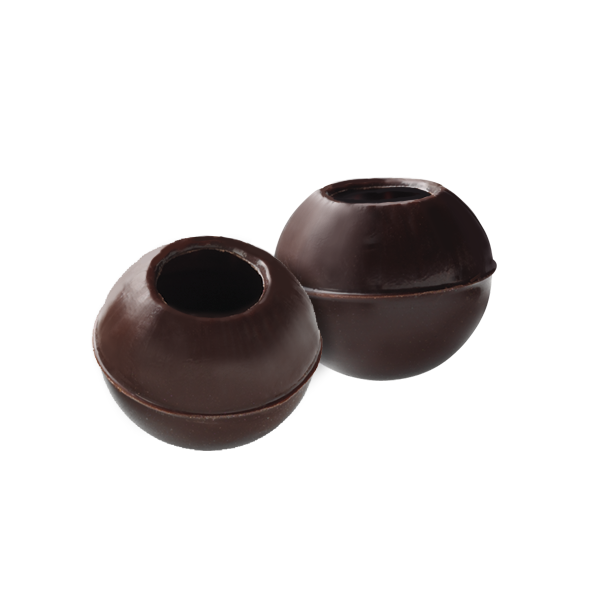 Trufas Ocas de Chocolate Amargo - 504 Peças - Mona Lisa