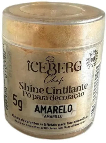 Pó Cintilante Amarelo - 5g - Iceberg