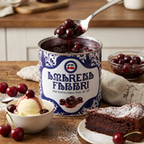 Cereja Silvestre Inteira Em Calda Amarena - 3,2Kg - Fabbri