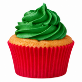 Forminha Cupcake Vermelho Natal - N.0 - 45un - Mago