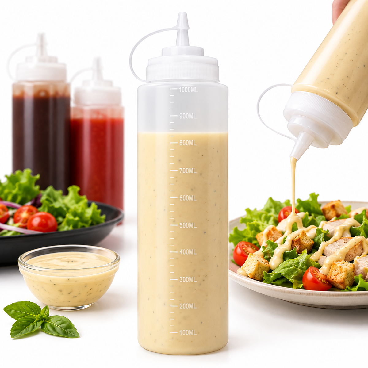Bisnaga Graduada 1000ml - Solrac