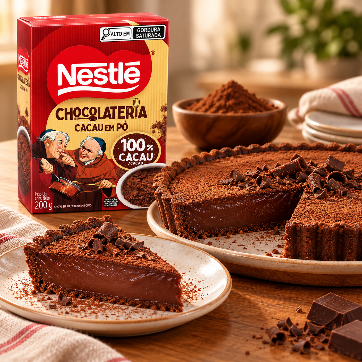 Chocolateria - Cacau em Pó 100% Cacau - 200g - Nestlé