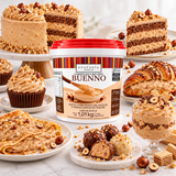Cobertura e Recheio Buenno - Gustosía Premium - Sabor Avelã - 1,01kg - MEC3