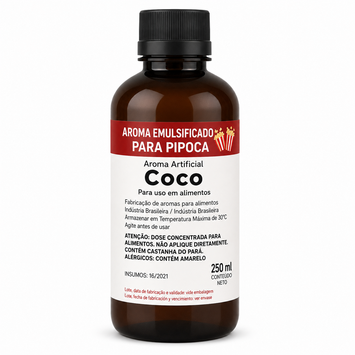 Aroma para Pipoca Coco - 250ml - Mago