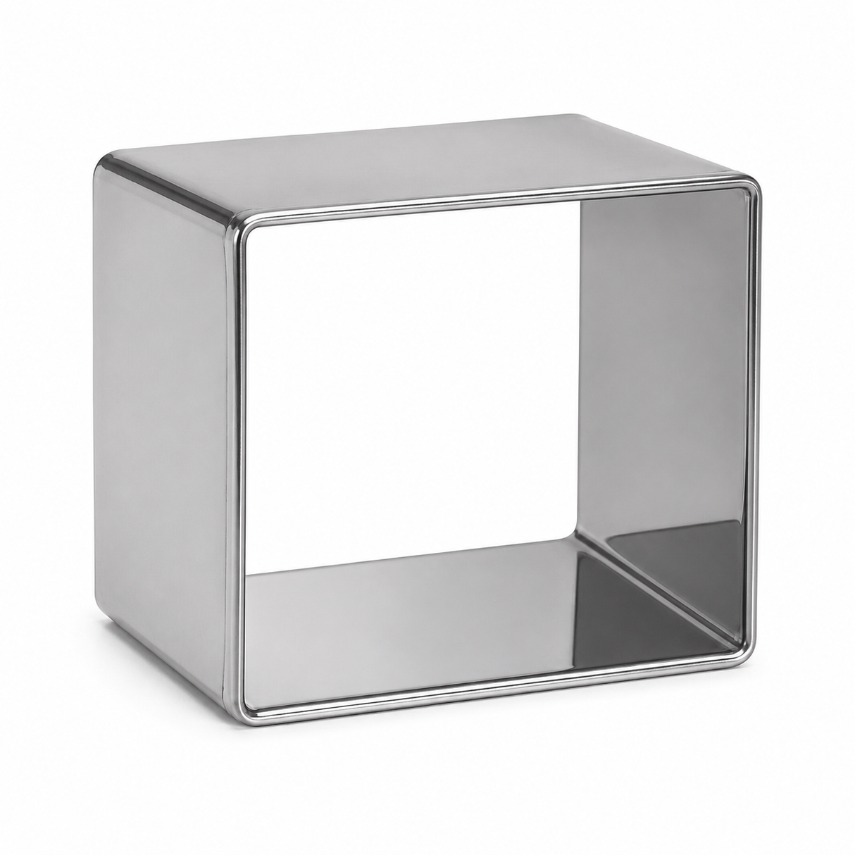Aro Cortador Quadrado - 9x9x4cm - Metasa