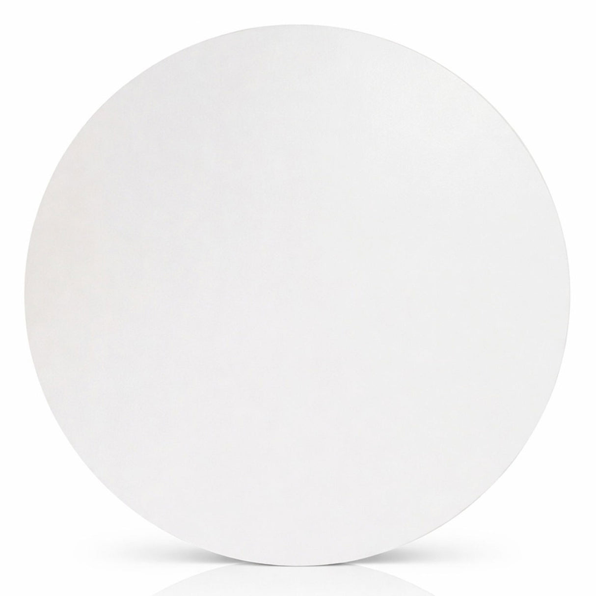 Tabuleiro em MDF Redondo Branco 35cm x 3mm - Tabuleiros Avaré