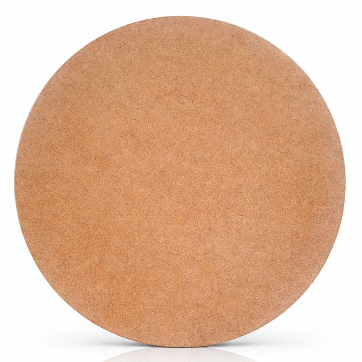 Tabuleiro em MDF Redondo Branco 15cm x 3mm - Tabuleiros Avaré