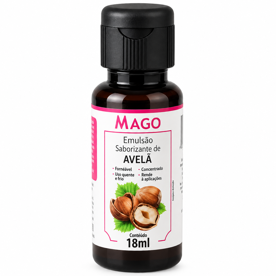 Emulsão Saborizante de Avelã - 18ml - Mago