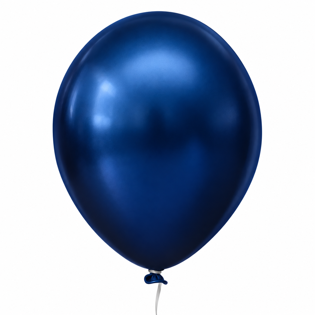 Balão Red 9" Alumínio - Azul Meia-Noite - 25un - Happy Days