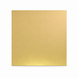 Base Quadrada Laminada Ouro - 23x23cm - Ultrafest