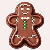 Forma Boneco de Natal 12,6x10,6x2,5cm - Caparroz