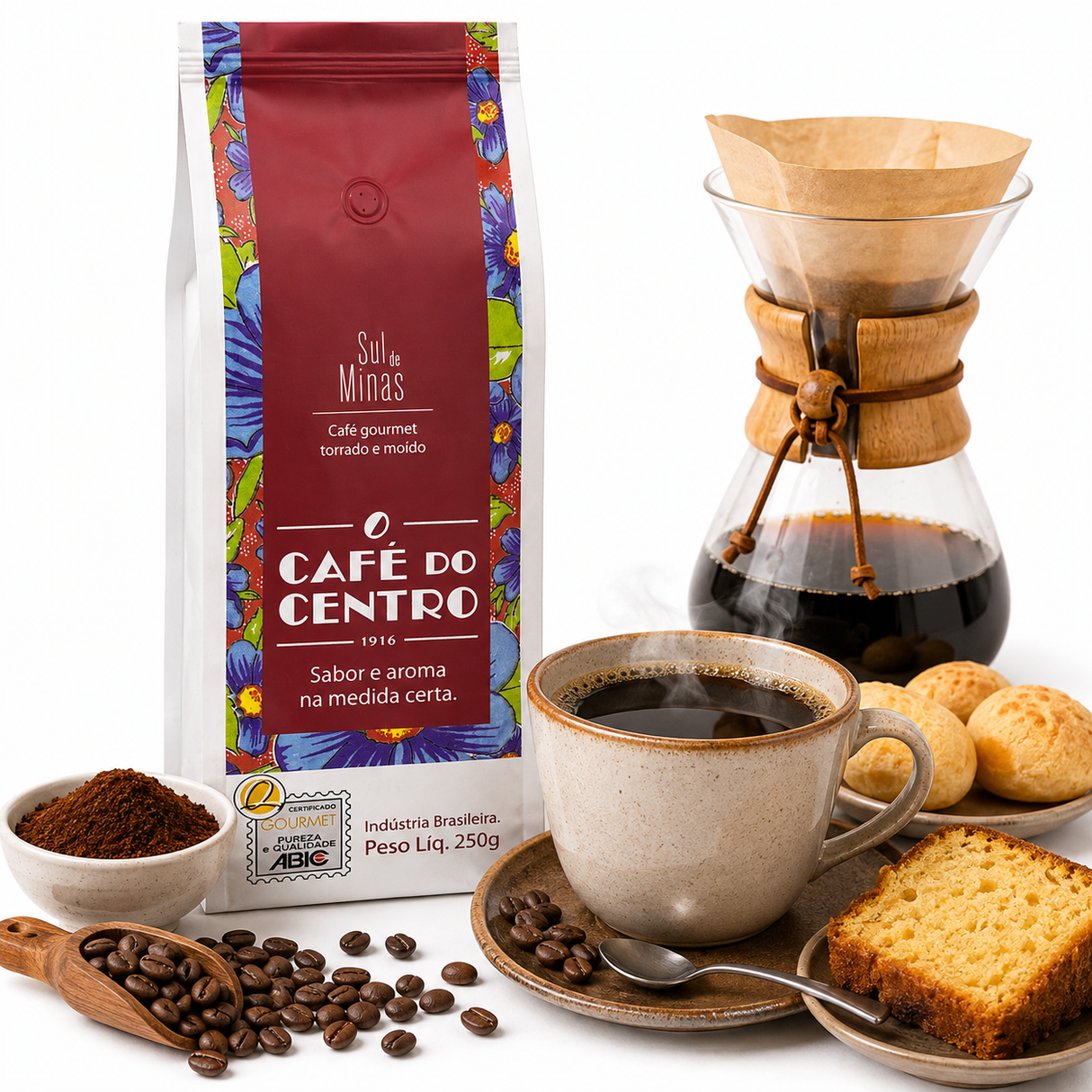 Café Moído Sul de Minas - 250g - Café do Centro