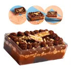 Cake Box Cristal Retangular com Tampa - 500ml - Blue Star