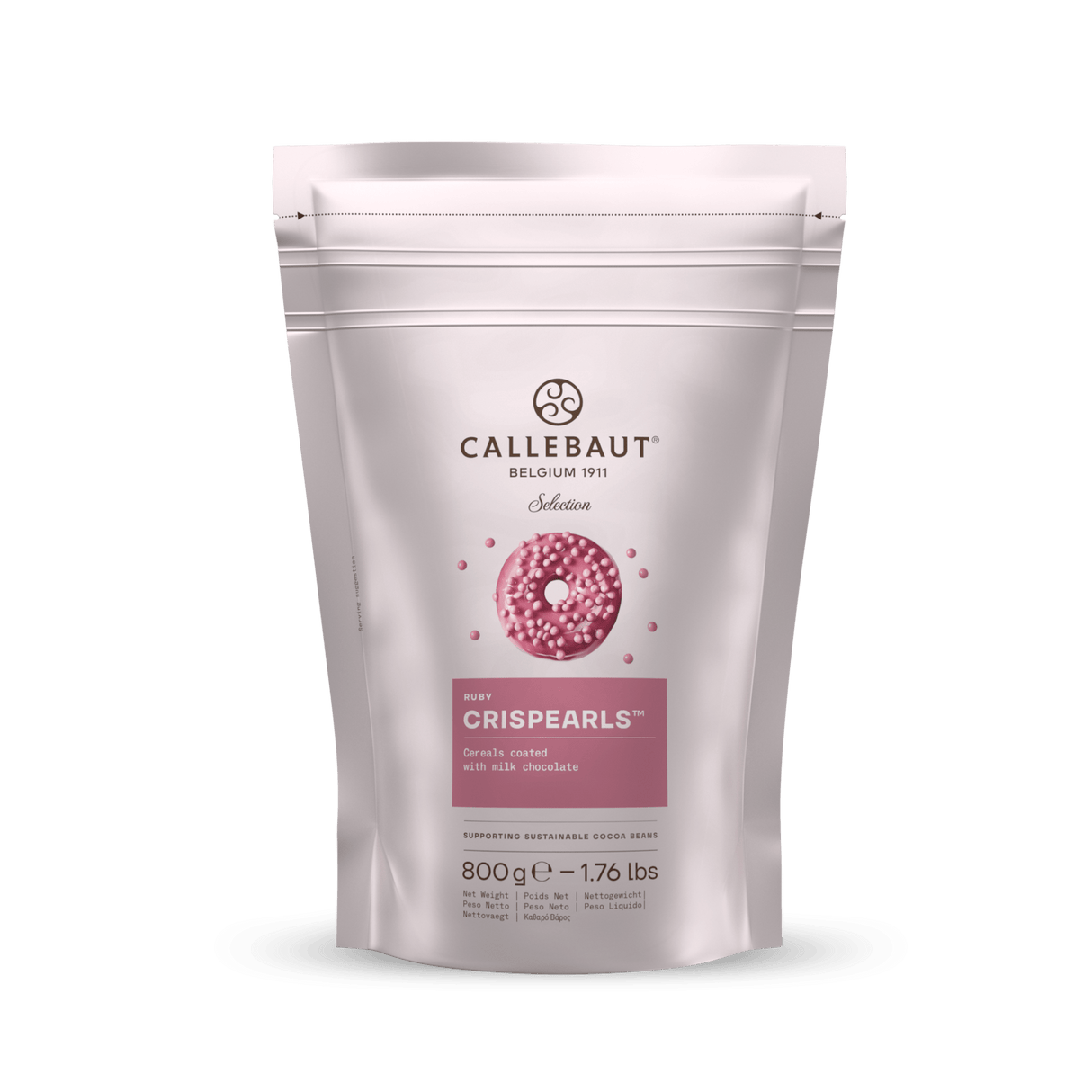 Crispearls™ de Chocolate Ruby  800g - Callebaut